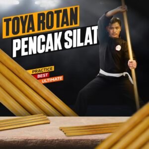 Toya Rotan Pencak Silat Tongkat Bela Diri 173cm - Practice
