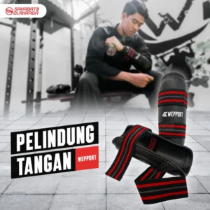 Pelindung Tangan Silat Wepport Hitam S-XL