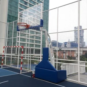 Ring Basket Portable Set Best Pro Werving Besi Akrilik