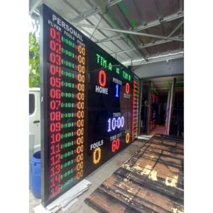 Score Board Basket Digital Besar 400x250 Cm Papan Skor Digital Basket