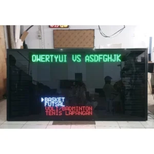 Scoreboard Basket | Papan Skor Basket dengan Personal Foul 250cm x 128cm